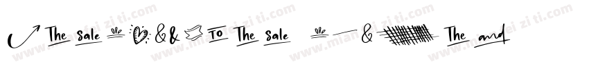 Consumption symbol字体转换